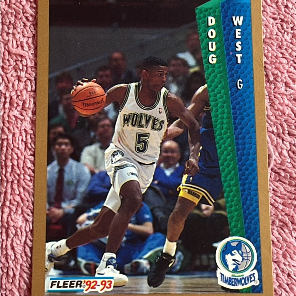 '92-'93 Basketball Card - Doug West
